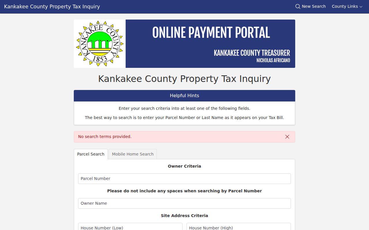 Kankakee residents directory DEVNET parcel search